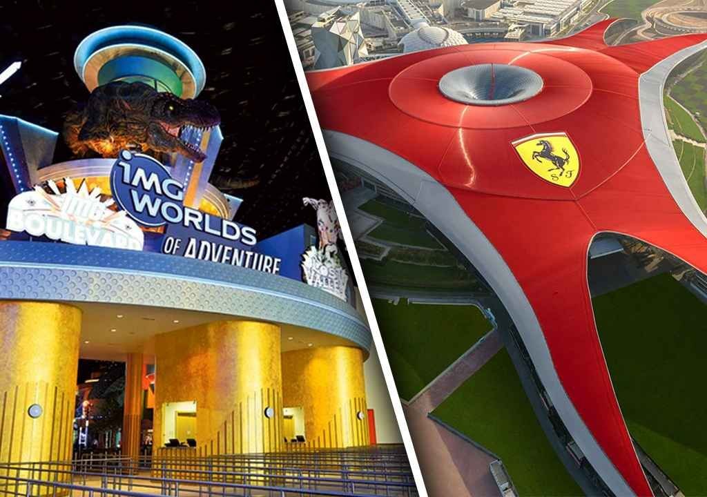 IMG World and Ferrari World Combo